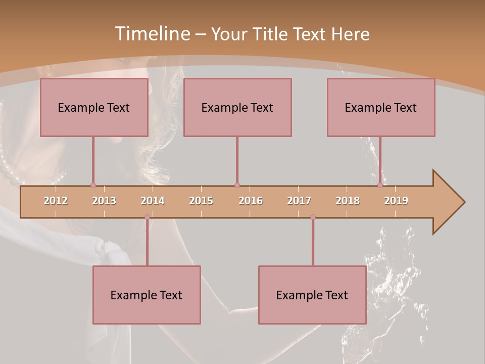 Style Dance Brunette PowerPoint Template