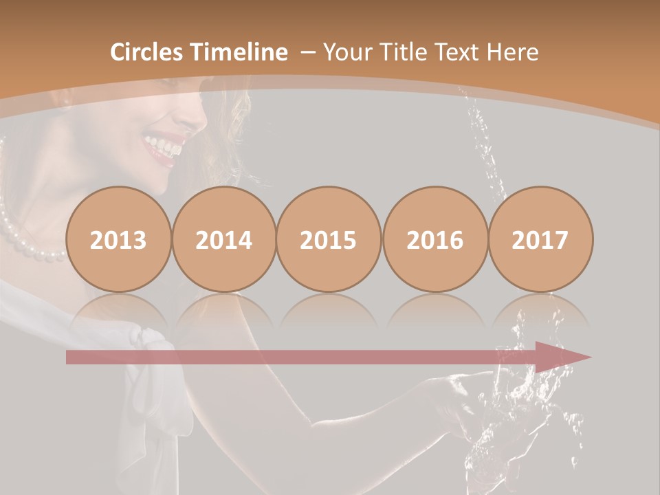 Style Dance Brunette PowerPoint Template