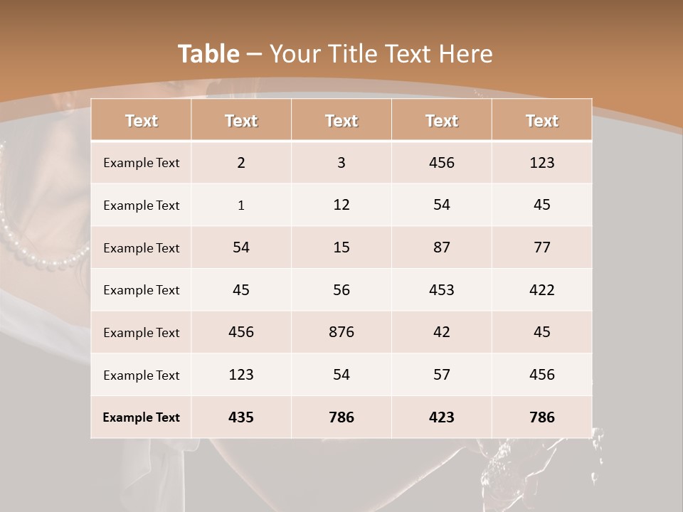 Style Dance Brunette PowerPoint Template