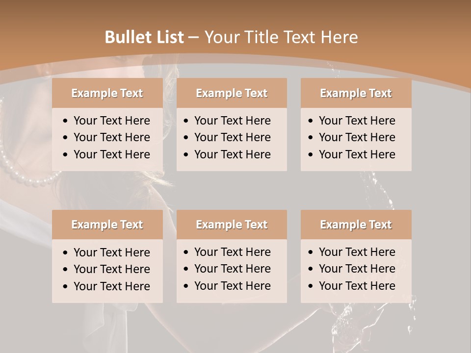 Style Dance Brunette PowerPoint Template