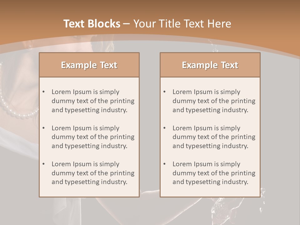 Style Dance Brunette PowerPoint Template