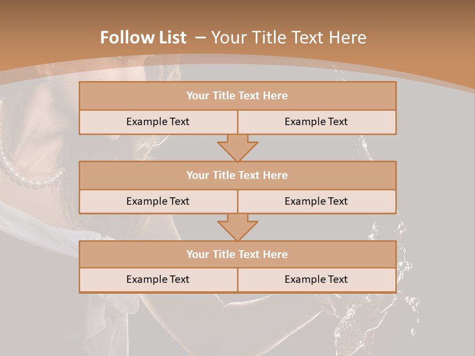 Style Dance Brunette PowerPoint Template