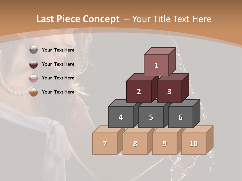 Style Dance Brunette PowerPoint Template