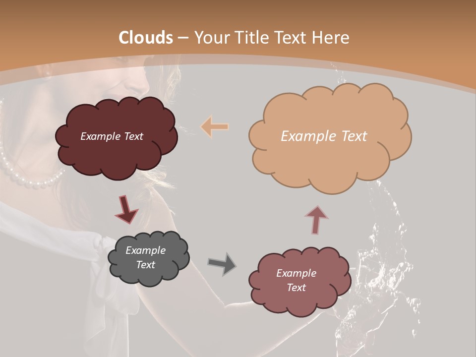 Style Dance Brunette PowerPoint Template