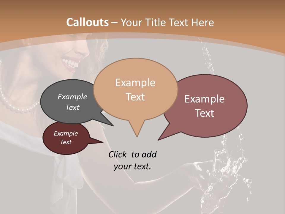 Style Dance Brunette PowerPoint Template