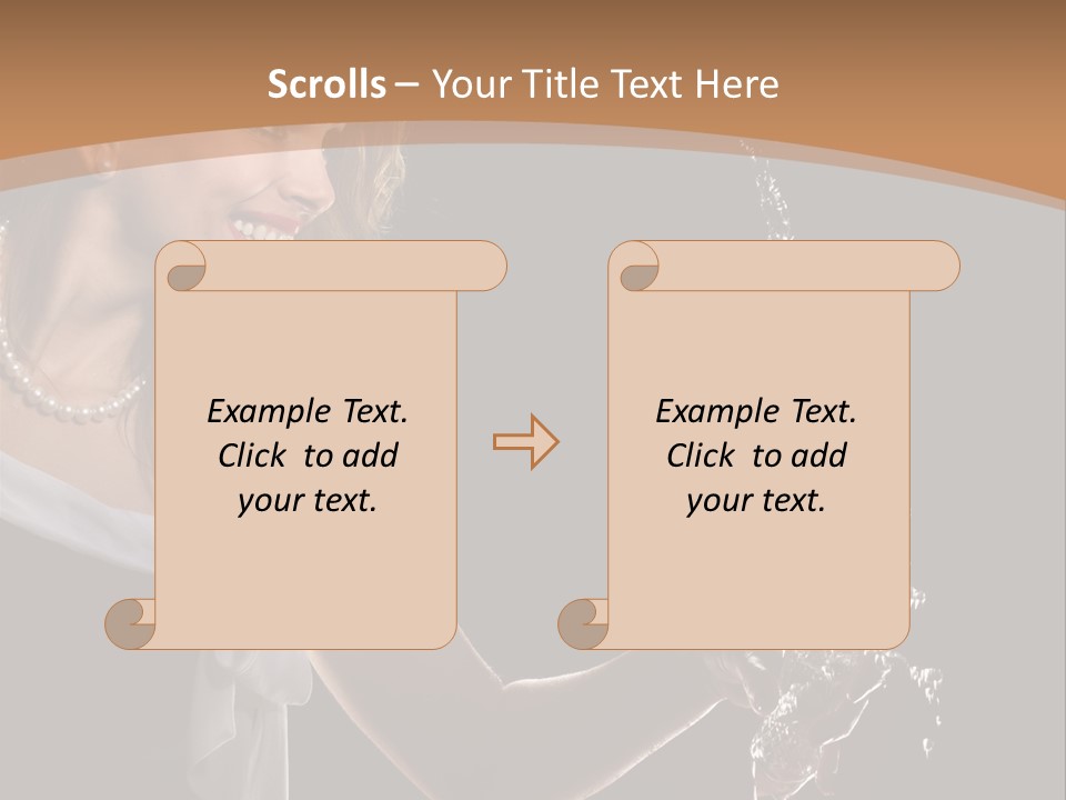 Style Dance Brunette PowerPoint Template