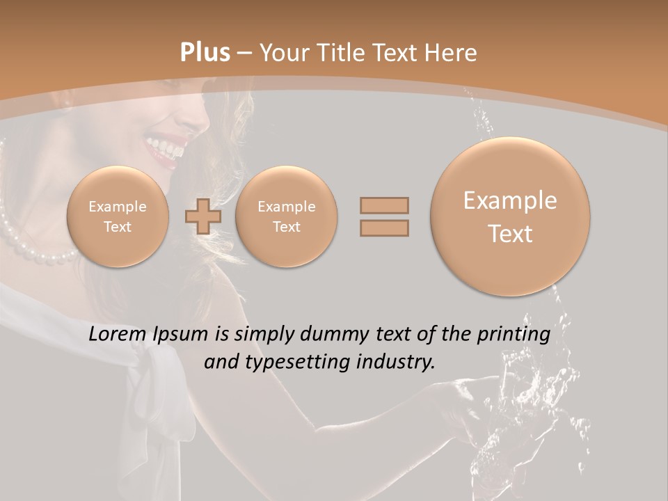 Style Dance Brunette PowerPoint Template