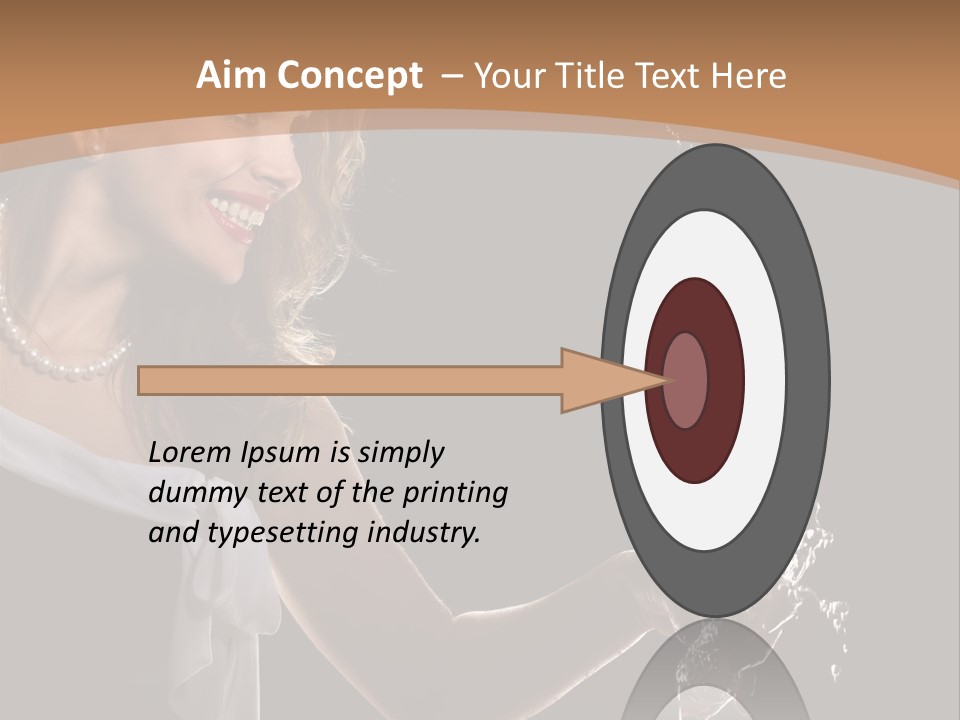 Style Dance Brunette PowerPoint Template