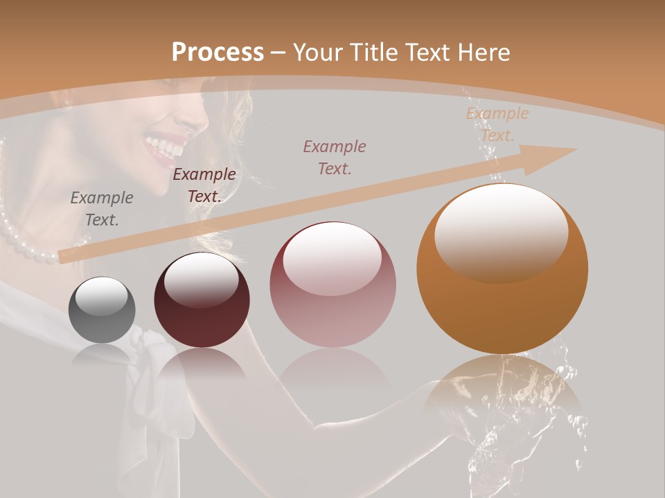 Style Dance Brunette PowerPoint Template