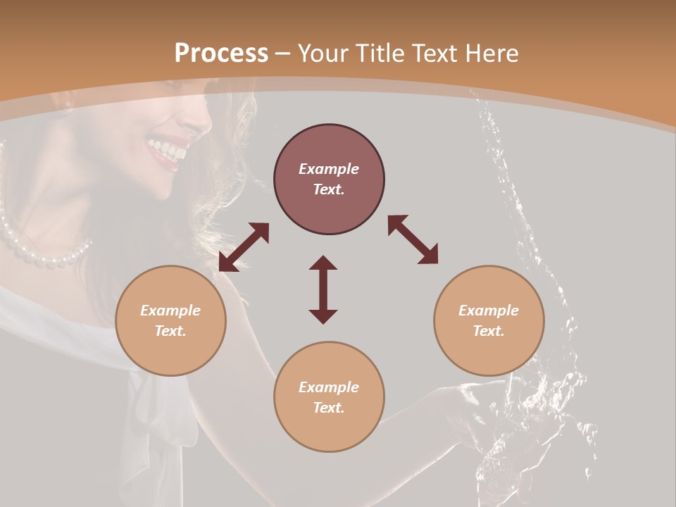 Style Dance Brunette PowerPoint Template