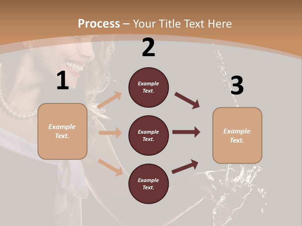 Style Dance Brunette PowerPoint Template