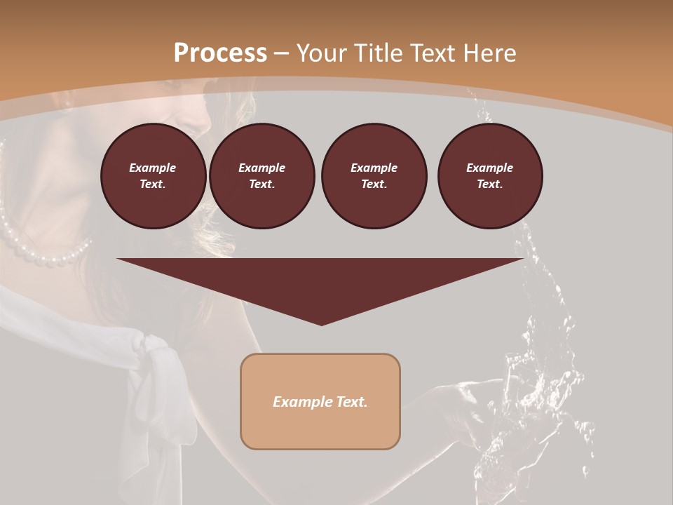 Style Dance Brunette PowerPoint Template