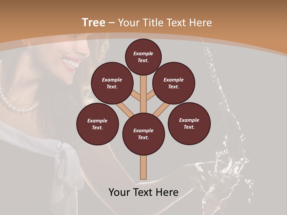 Style Dance Brunette PowerPoint Template