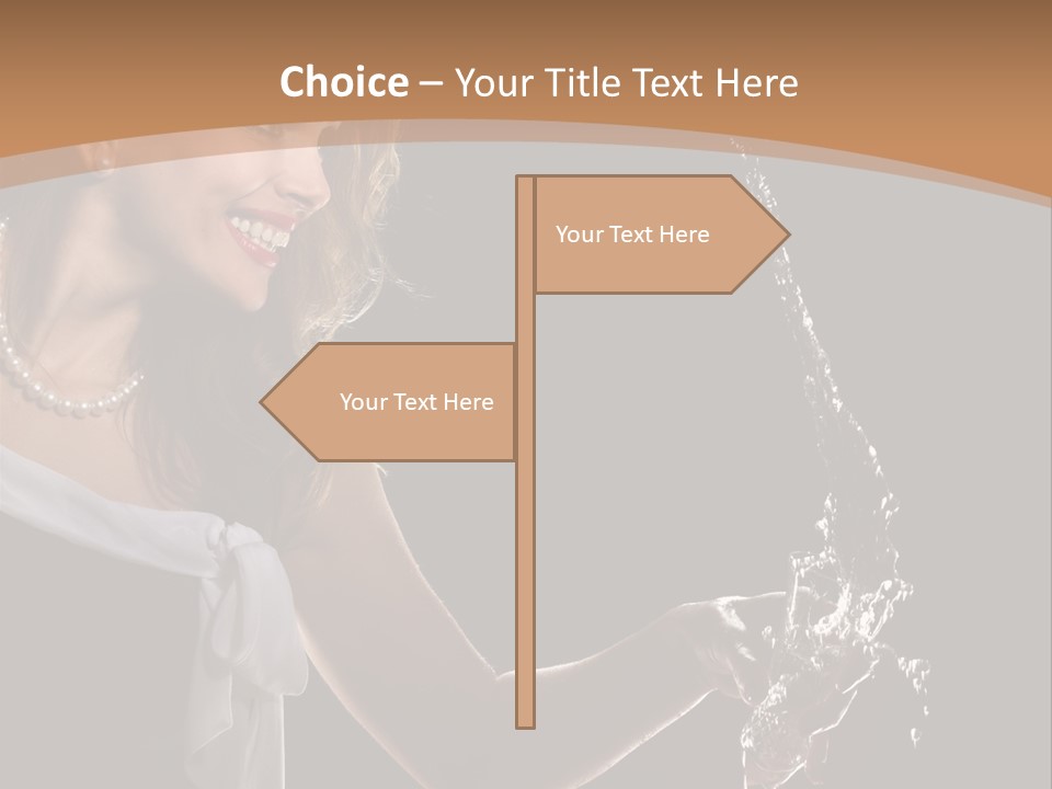 Style Dance Brunette PowerPoint Template