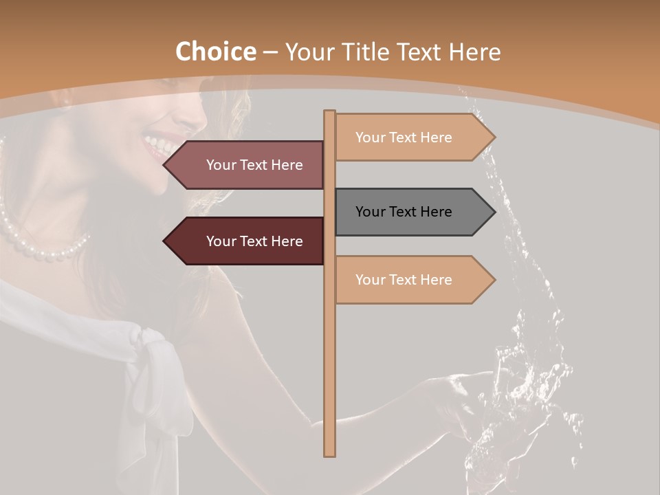 Style Dance Brunette PowerPoint Template