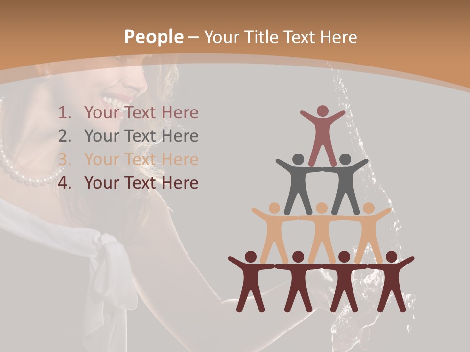 Style Dance Brunette PowerPoint Template