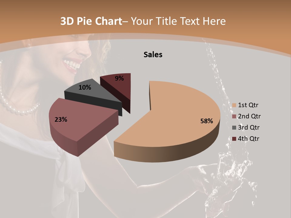 Style Dance Brunette PowerPoint Template