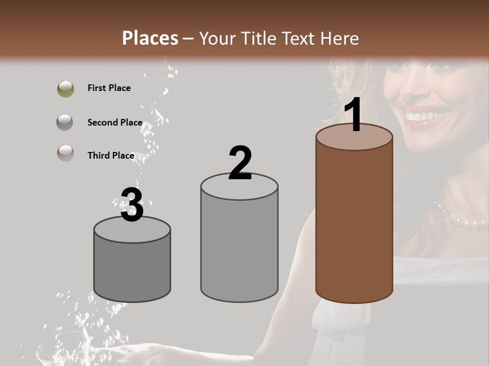 Stream Attractive Black PowerPoint Template