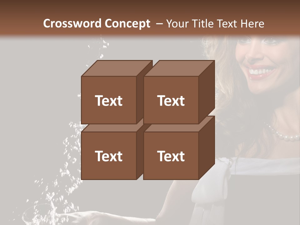 Stream Attractive Black PowerPoint Template