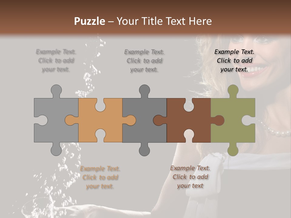 Stream Attractive Black PowerPoint Template