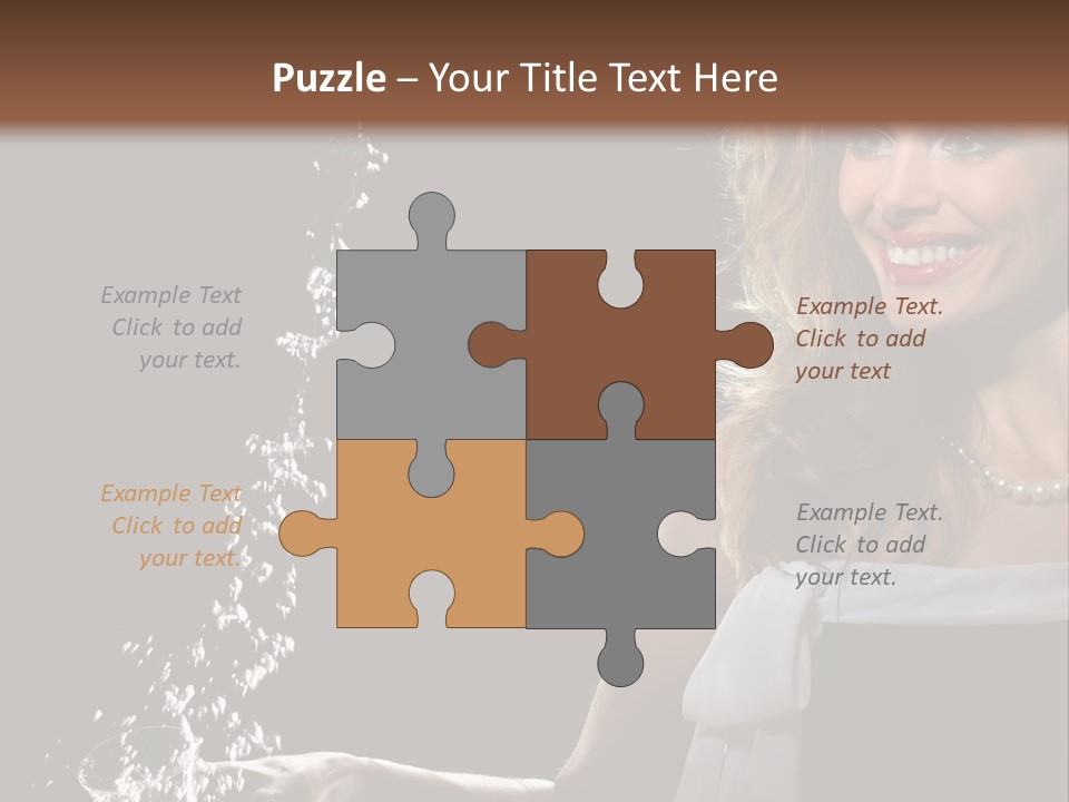 Stream Attractive Black PowerPoint Template