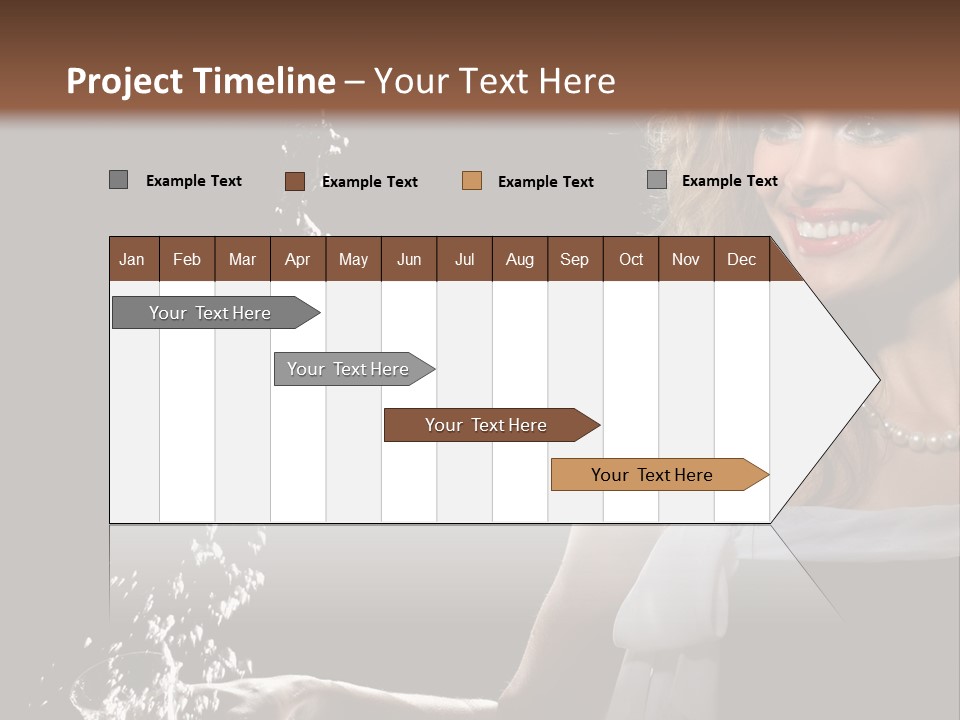 Stream Attractive Black PowerPoint Template