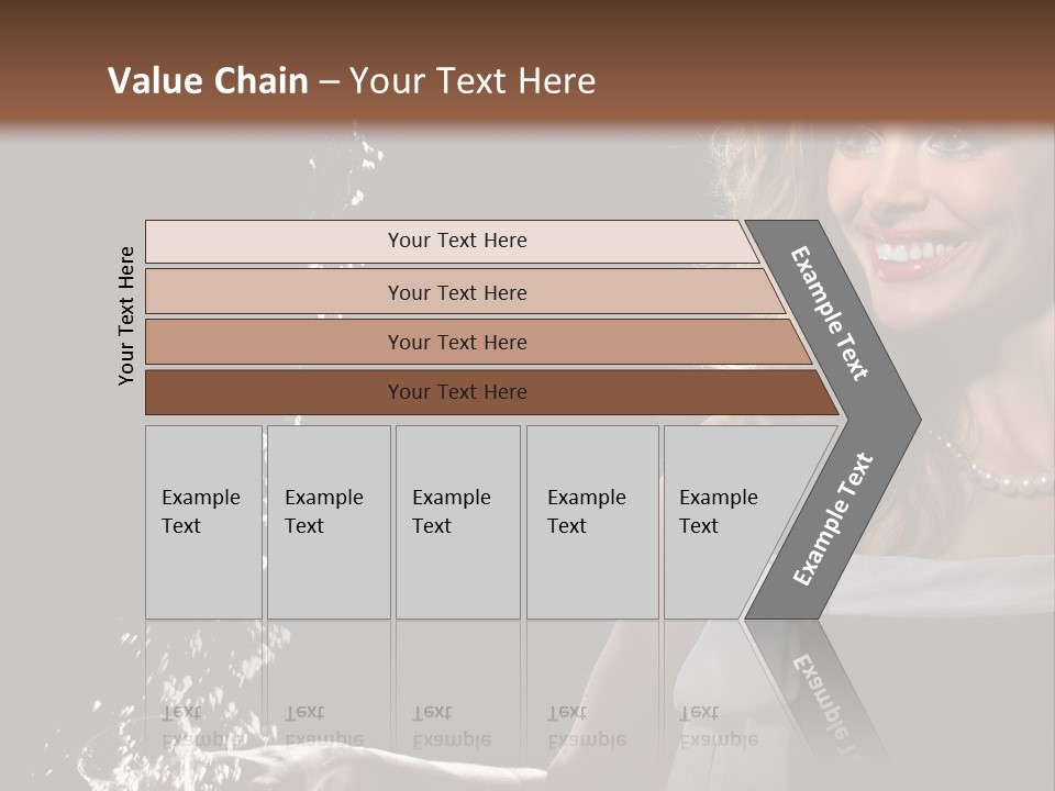 Stream Attractive Black PowerPoint Template