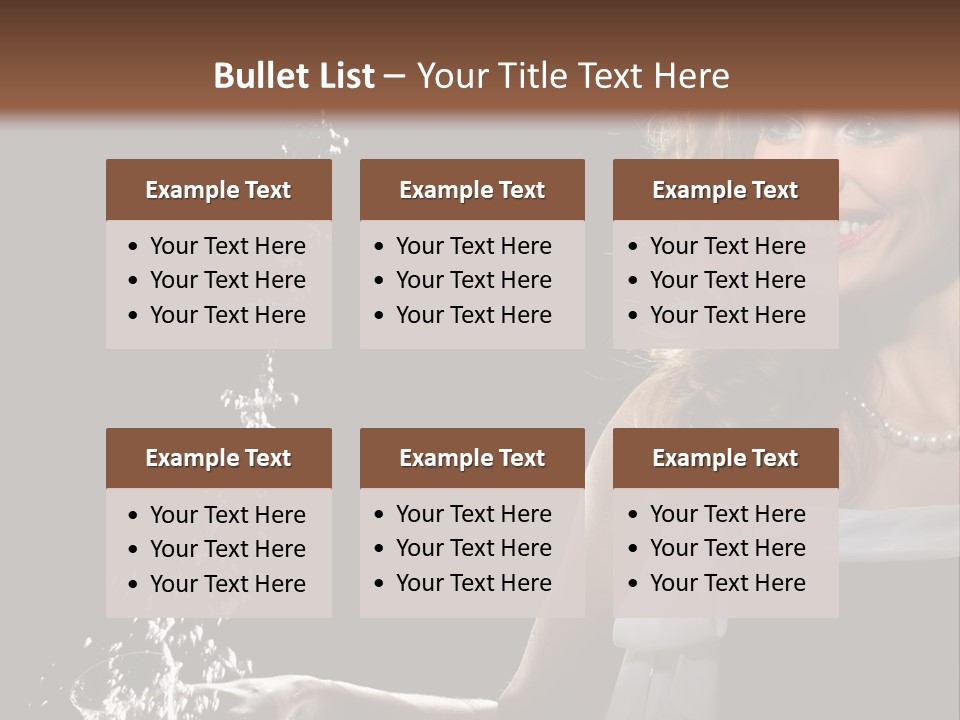 Stream Attractive Black PowerPoint Template