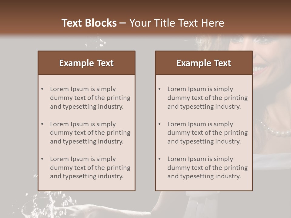 Stream Attractive Black PowerPoint Template
