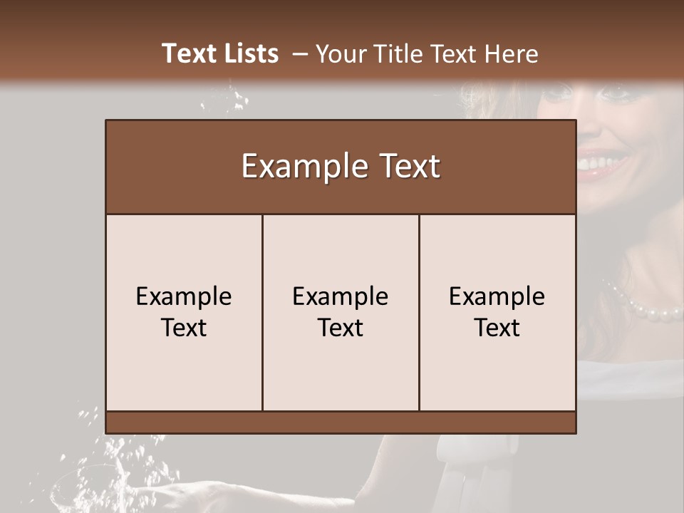 Stream Attractive Black PowerPoint Template