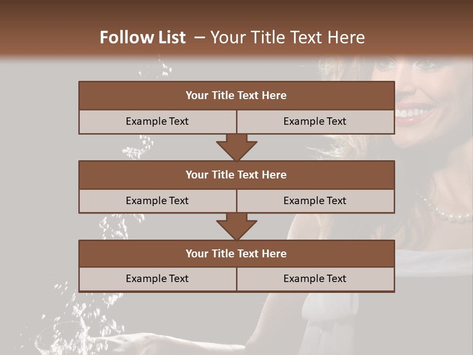Stream Attractive Black PowerPoint Template