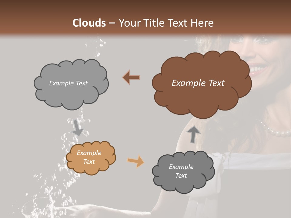 Stream Attractive Black PowerPoint Template