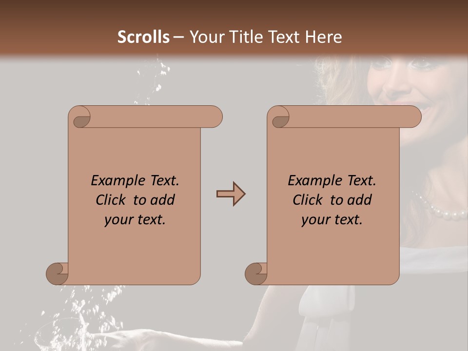 Stream Attractive Black PowerPoint Template