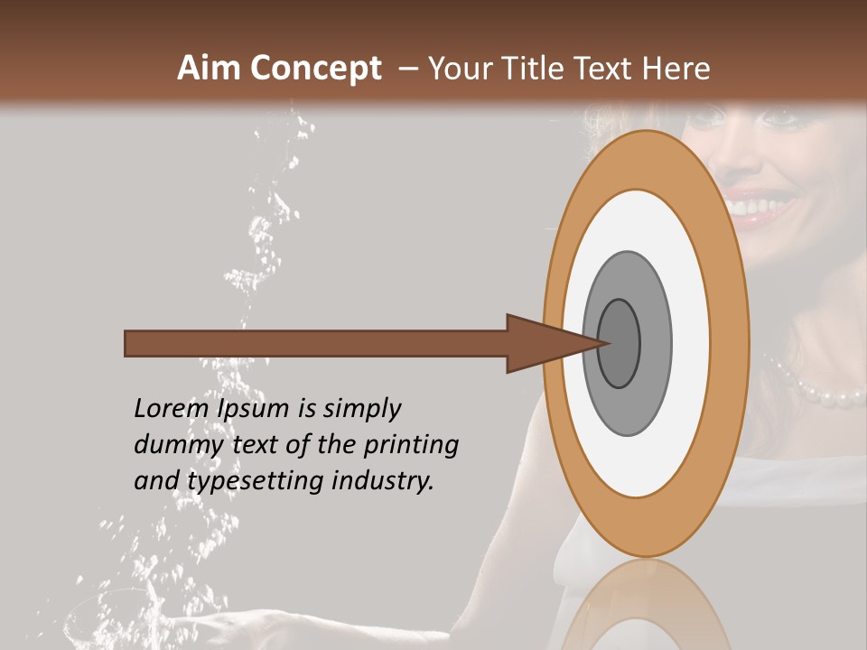 Stream Attractive Black PowerPoint Template