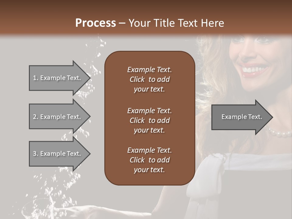 Stream Attractive Black PowerPoint Template