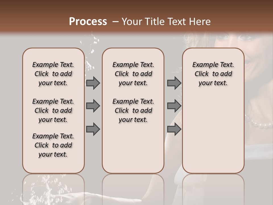 Stream Attractive Black PowerPoint Template