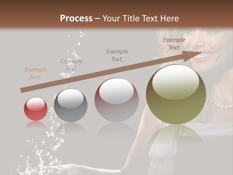 Stream Attractive Black PowerPoint Template