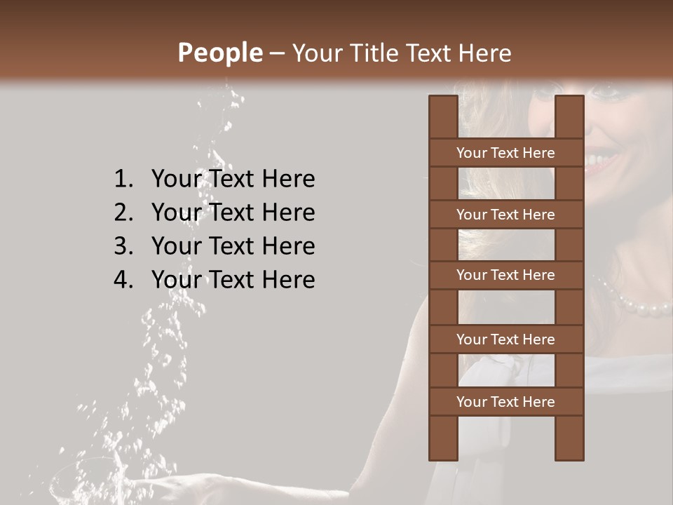 Stream Attractive Black PowerPoint Template