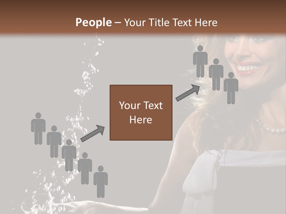 Stream Attractive Black PowerPoint Template