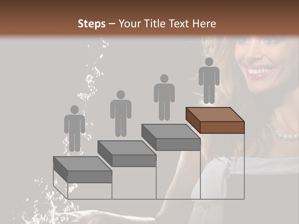 Stream Attractive Black PowerPoint Template