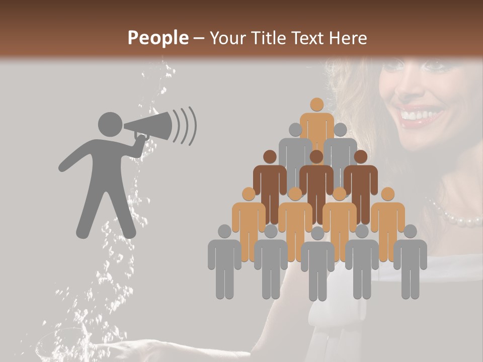 Stream Attractive Black PowerPoint Template