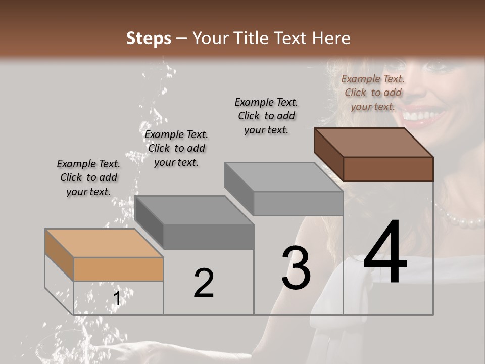 Stream Attractive Black PowerPoint Template