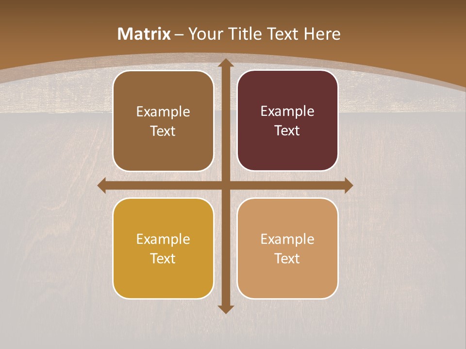 Weathered Desk Backdrop PowerPoint Template