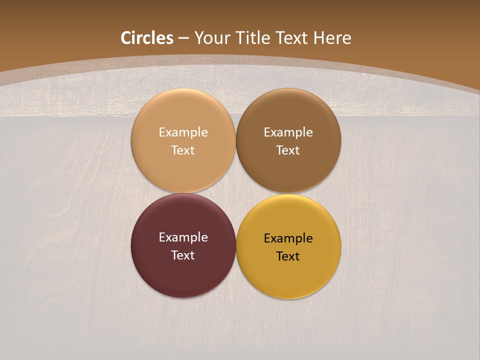 Weathered Desk Backdrop PowerPoint Template