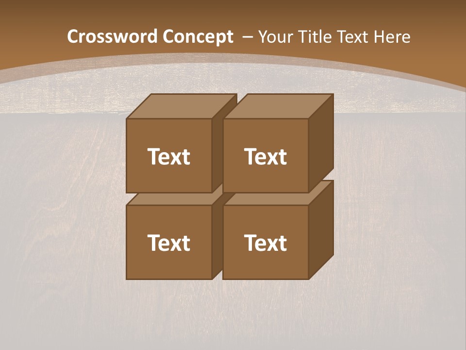 Weathered Desk Backdrop PowerPoint Template