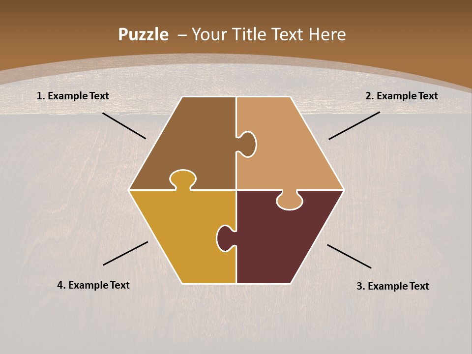 Weathered Desk Backdrop PowerPoint Template