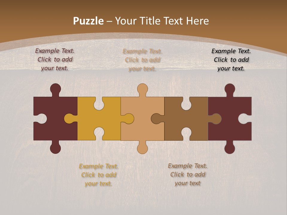 Weathered Desk Backdrop PowerPoint Template