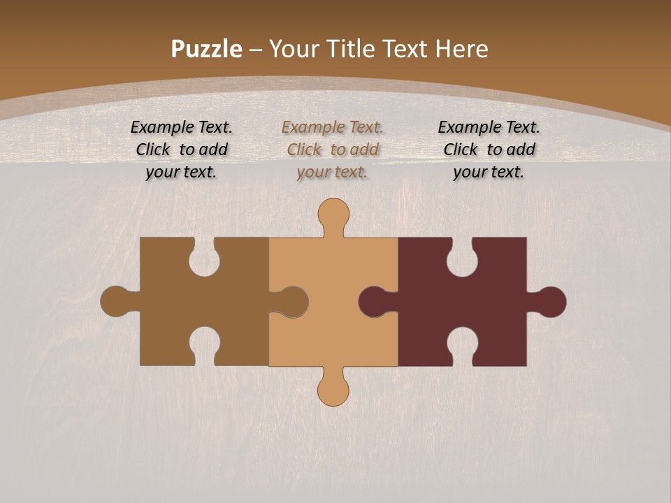 Weathered Desk Backdrop PowerPoint Template