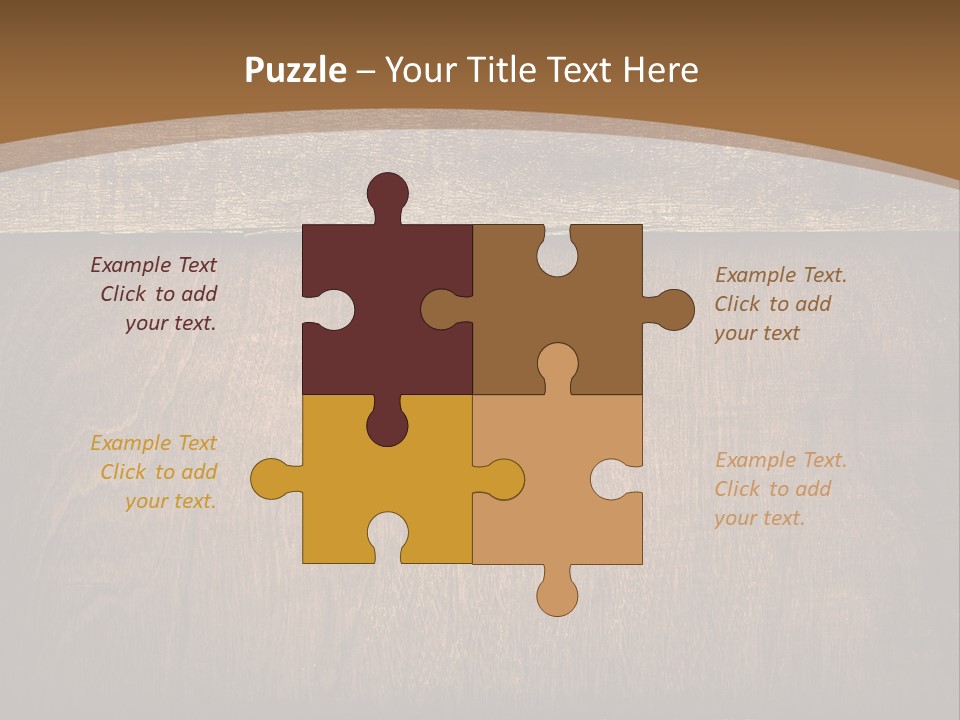 Weathered Desk Backdrop PowerPoint Template