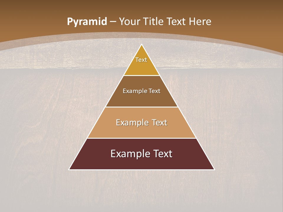 Weathered Desk Backdrop PowerPoint Template